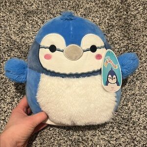 Squishmallows Blue and White Penguin Plush